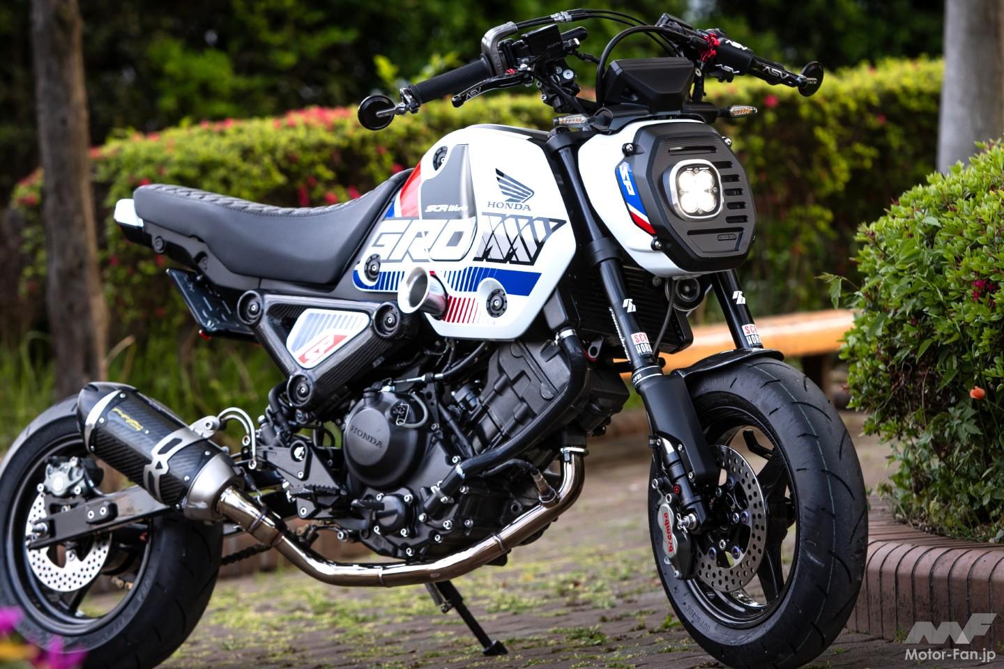 クロム様おまとめ グロムにCBR250Rエンジン搭載で30ps超！ カーボンホイール装着のUSDM