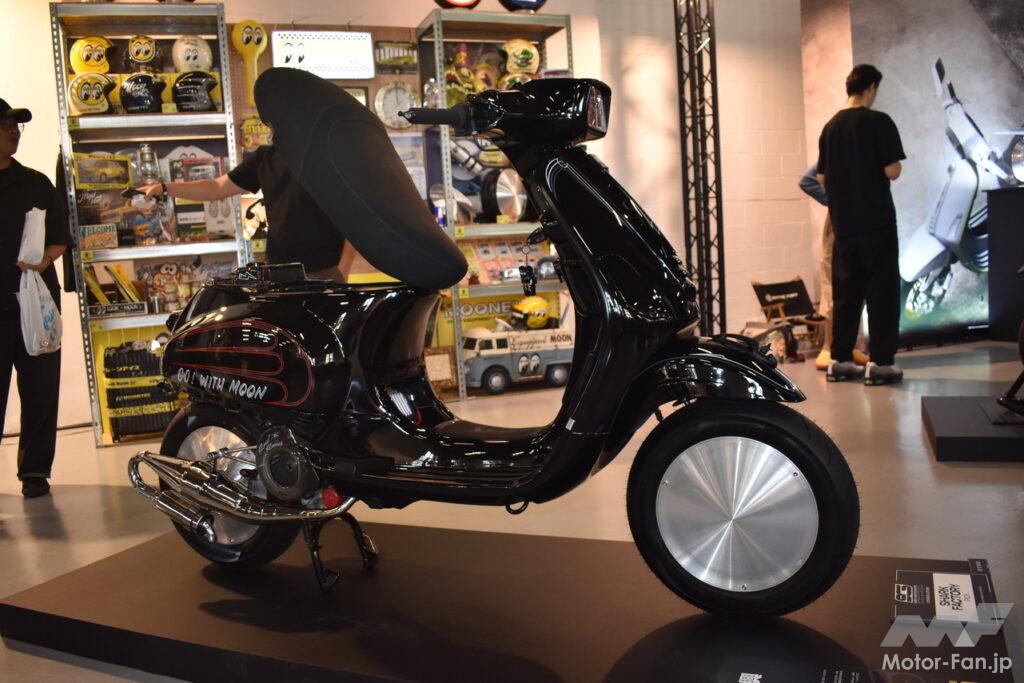 台湾で開催されたカスタムショーに出展されたベスパS125 i-getの 台湾で開催されたカスタムショーに出展されたベスパS125 i-getの