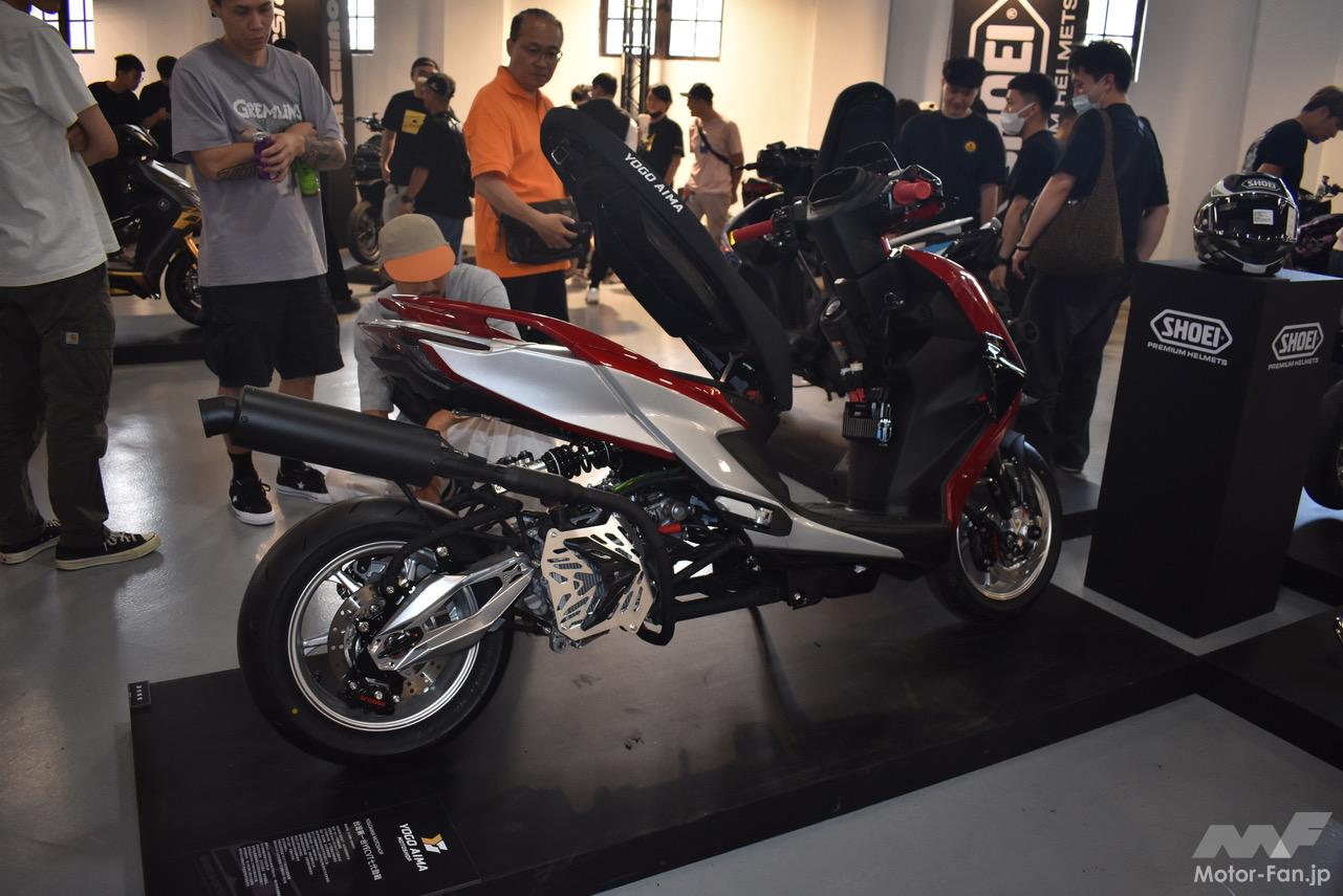 台湾のカスタムショーに出展された七代目シグナスXはNMAXの155cc