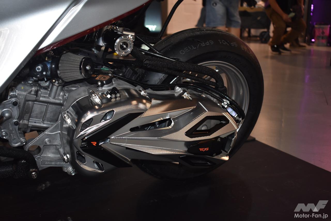 台湾のカスタムショーに出展された七代目シグナスXはNMAXの155cc