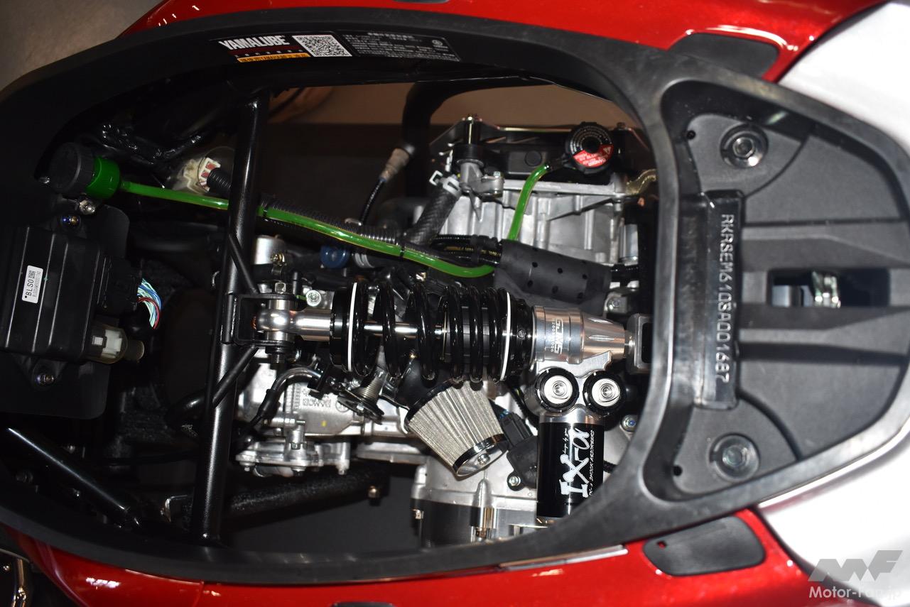 台湾のカスタムショーに出展された七代目シグナスXはNMAXの155cc