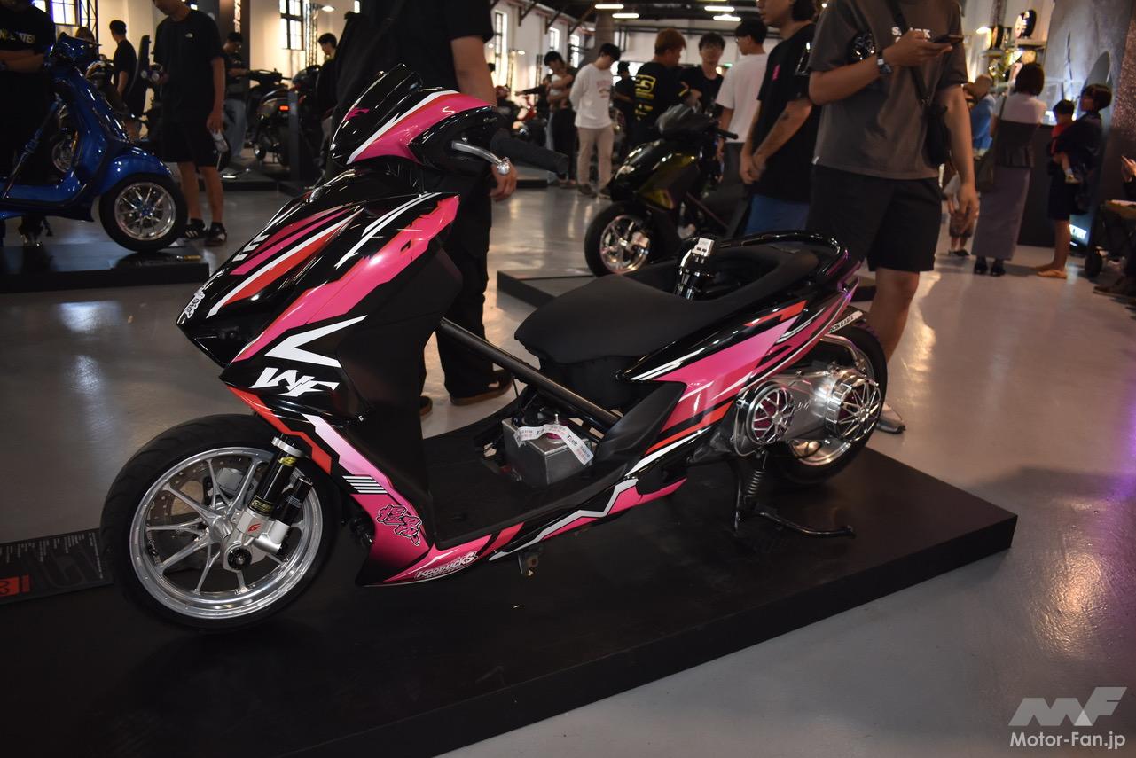 シグナス　ダンドラ　台湾　trhc 台湾のカスタムショーに出展された「台湾最速」とも言われるドラッグ