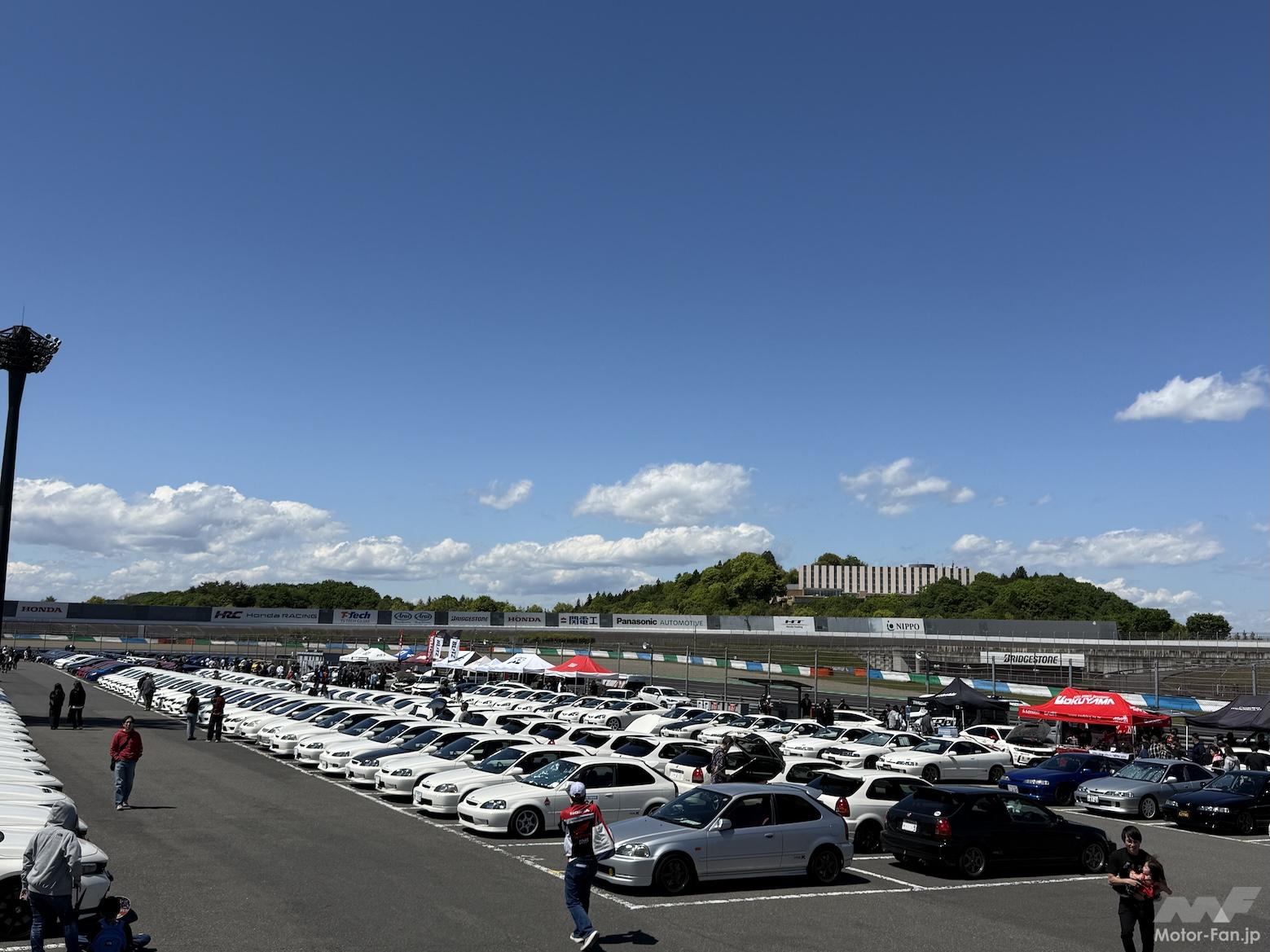 813台のホンダ・タイプRがもてぎに集合！All Type R World Meeting
