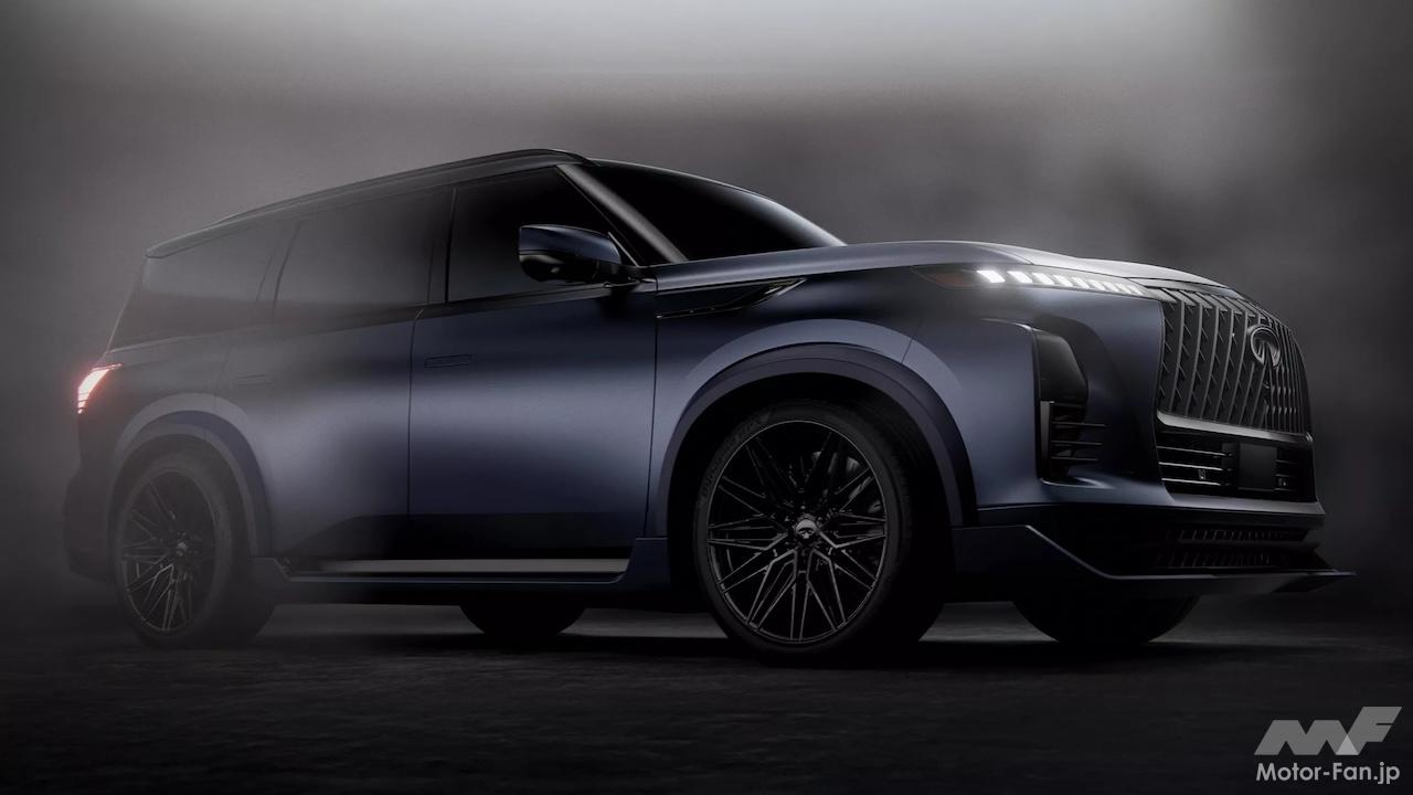 インフィニティ、SUV「QX80」にV6ツインターボ600psの「レッドスポーツ