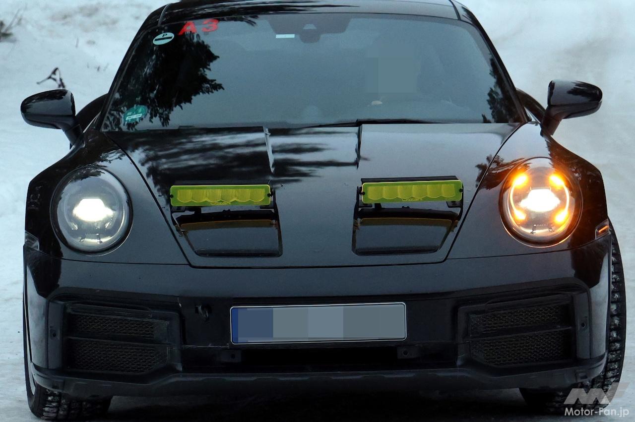 ポルシェ完売モデルが早くも再来!? 新型911ダカールの極寒テストを激写