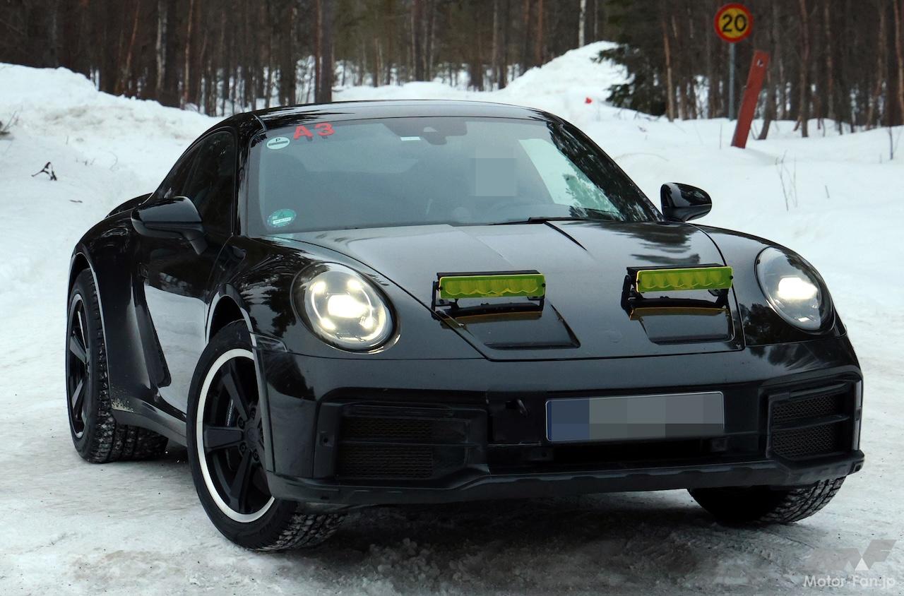 ポルシェ完売モデルが早くも再来!? 新型911ダカールの極寒テストを激写