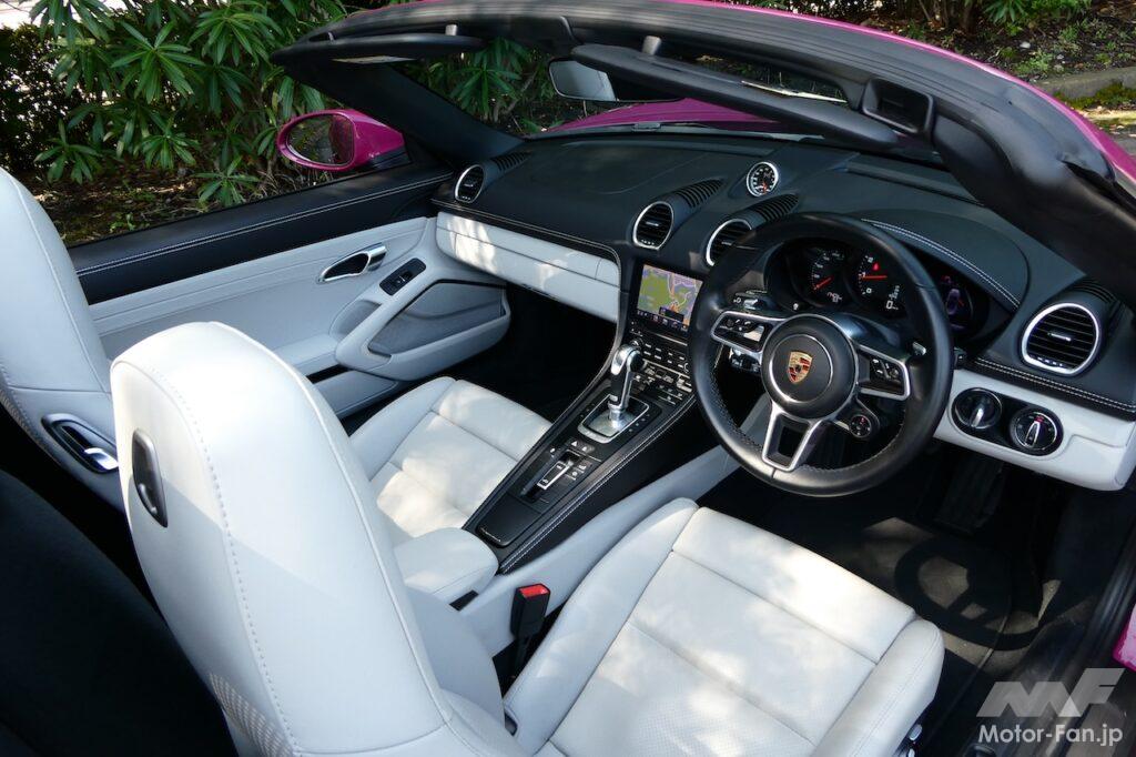 718ボクスターのインテリア