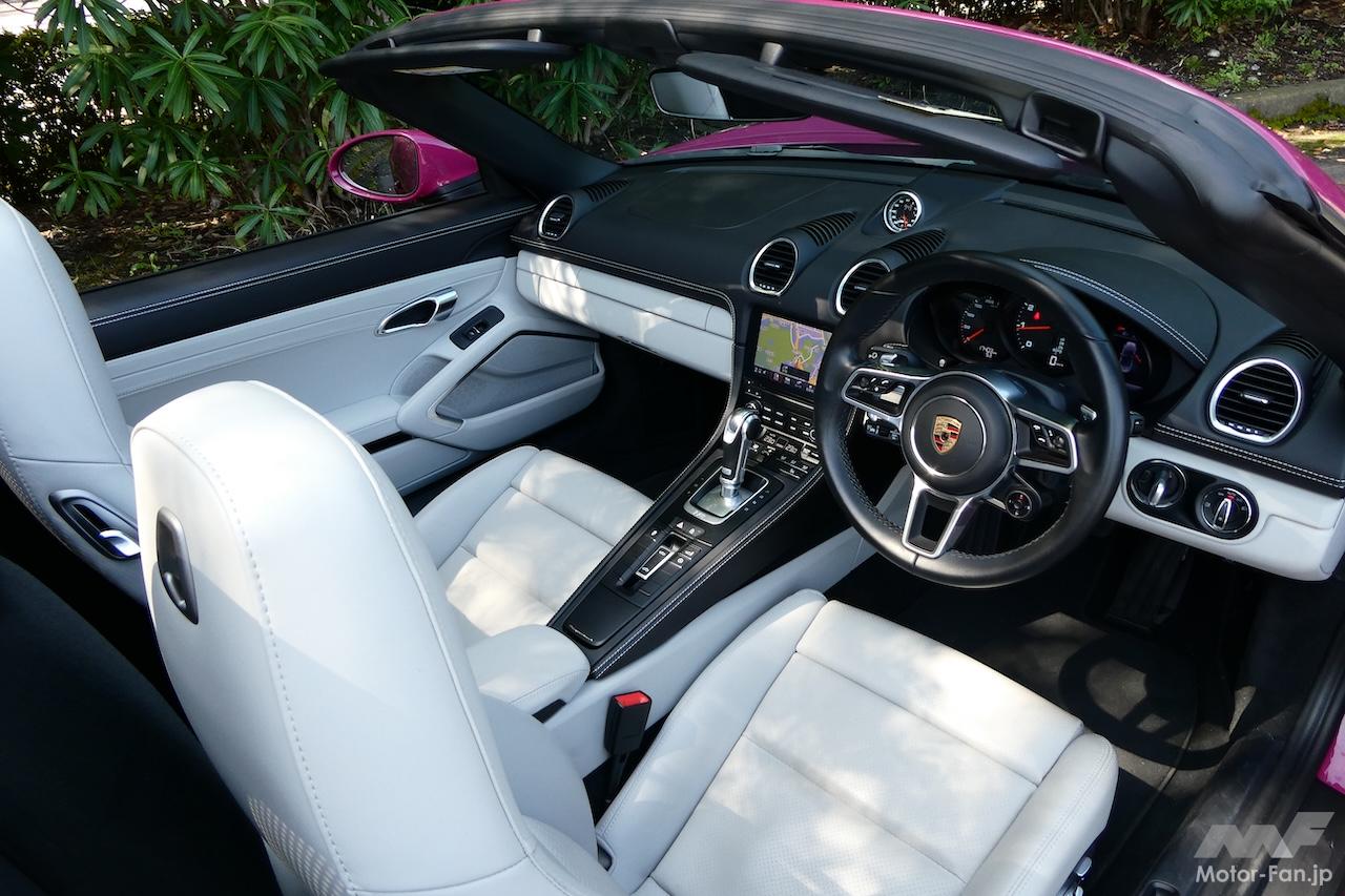 ポルシェ718ボクスター」の操作性を徹底チェック[操作性編]【新車