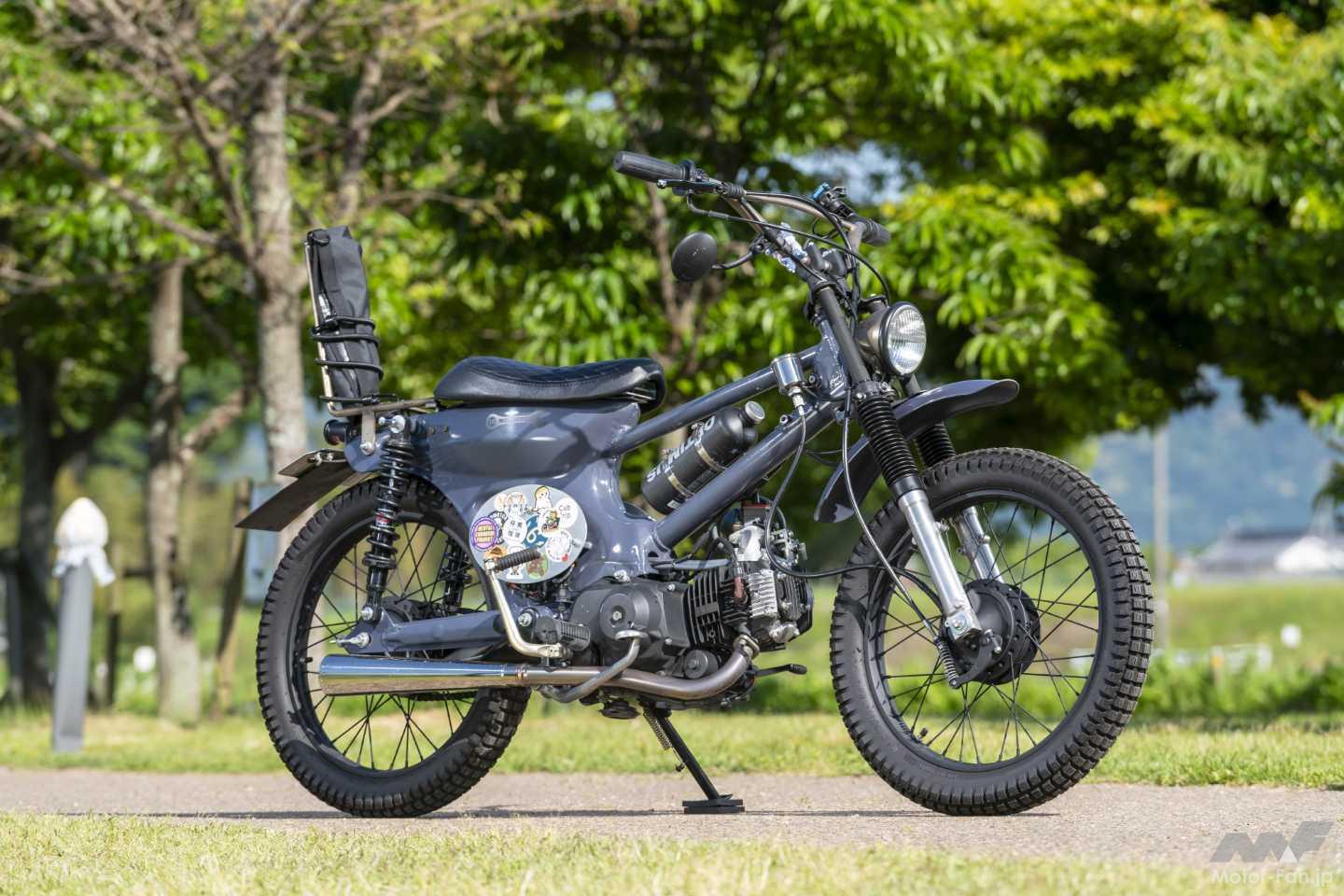 ちょっと重い自転車感覚!?”」女性オーナーも大満足な“ダートカブ”仕様