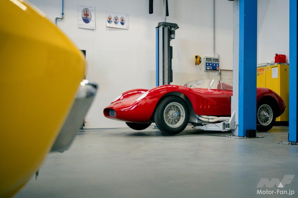 マセラティ200Sは1955年から1957年にかけて30台が製造された2シーターのレーシングカー。