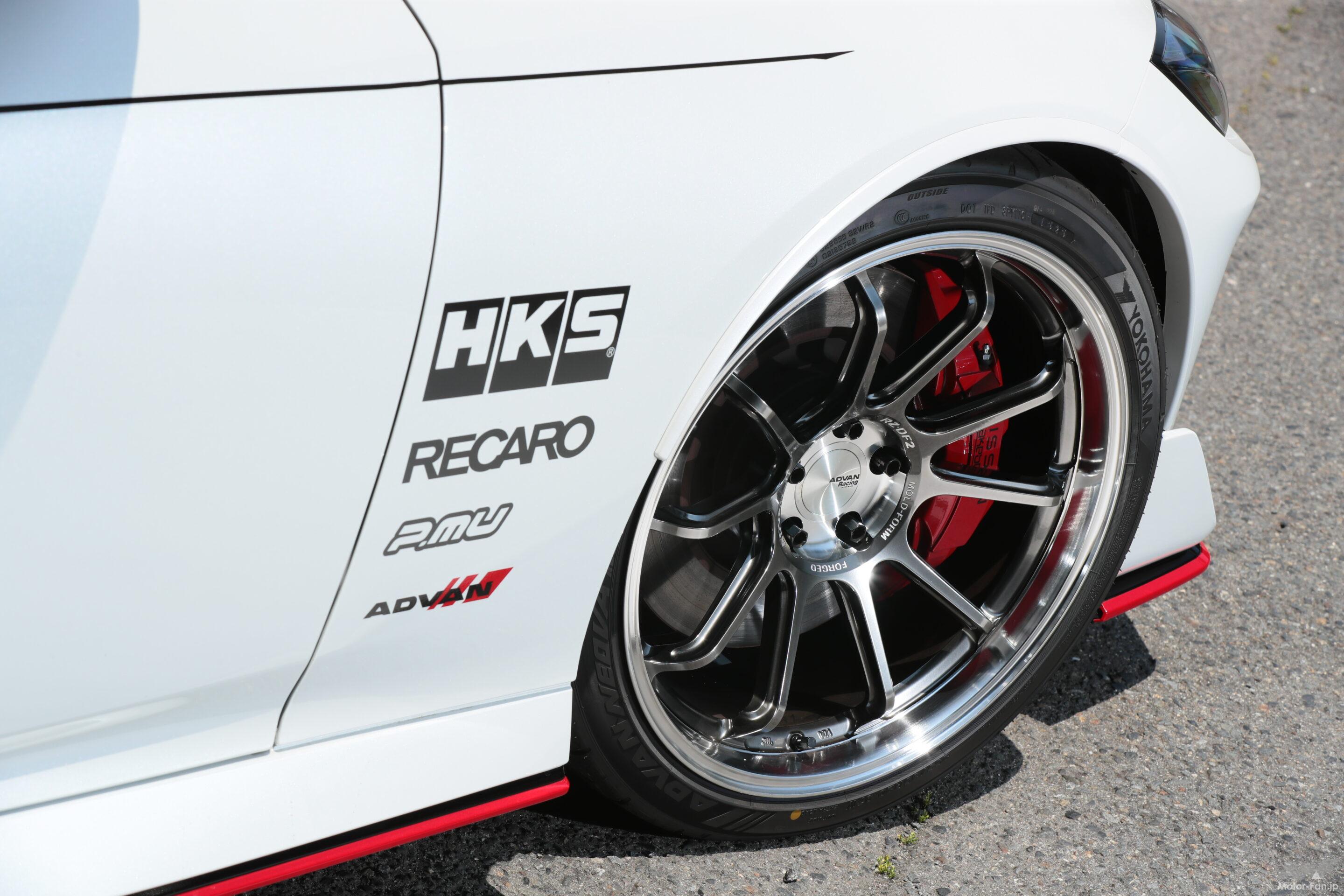 RZ34は20インチでルックスも走りも整える ADVAN Racing RZ-DF2×Kansai