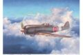 中島飛行機の「四式戦闘機」（富士重工業 2016年版「世界の名機カレンダー」より）。