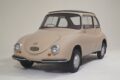 1958年に発売された軽自動車「スバル360」。