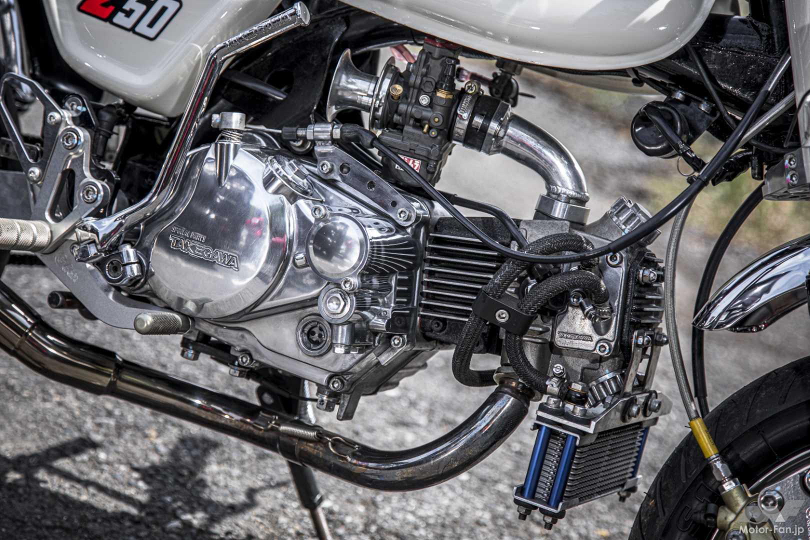 昭和ルックで中身は令和！」高校生から作り続けた“走れる”Z50Jモンキー