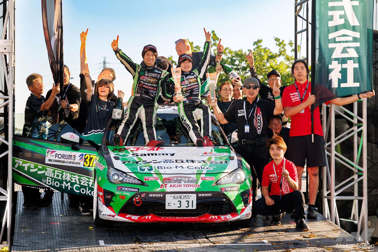 ARB jam 会報 横浜ゴム「アドバン」装着車がWRC第7戦のラリージャパンで5年連続