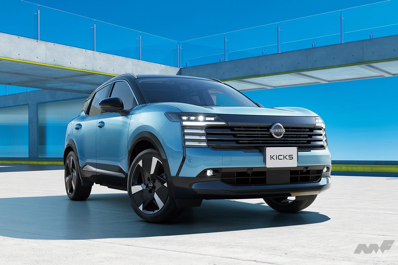 日産のコンパクトSUV「キックス」がフルモデルチェンジで2代目に
