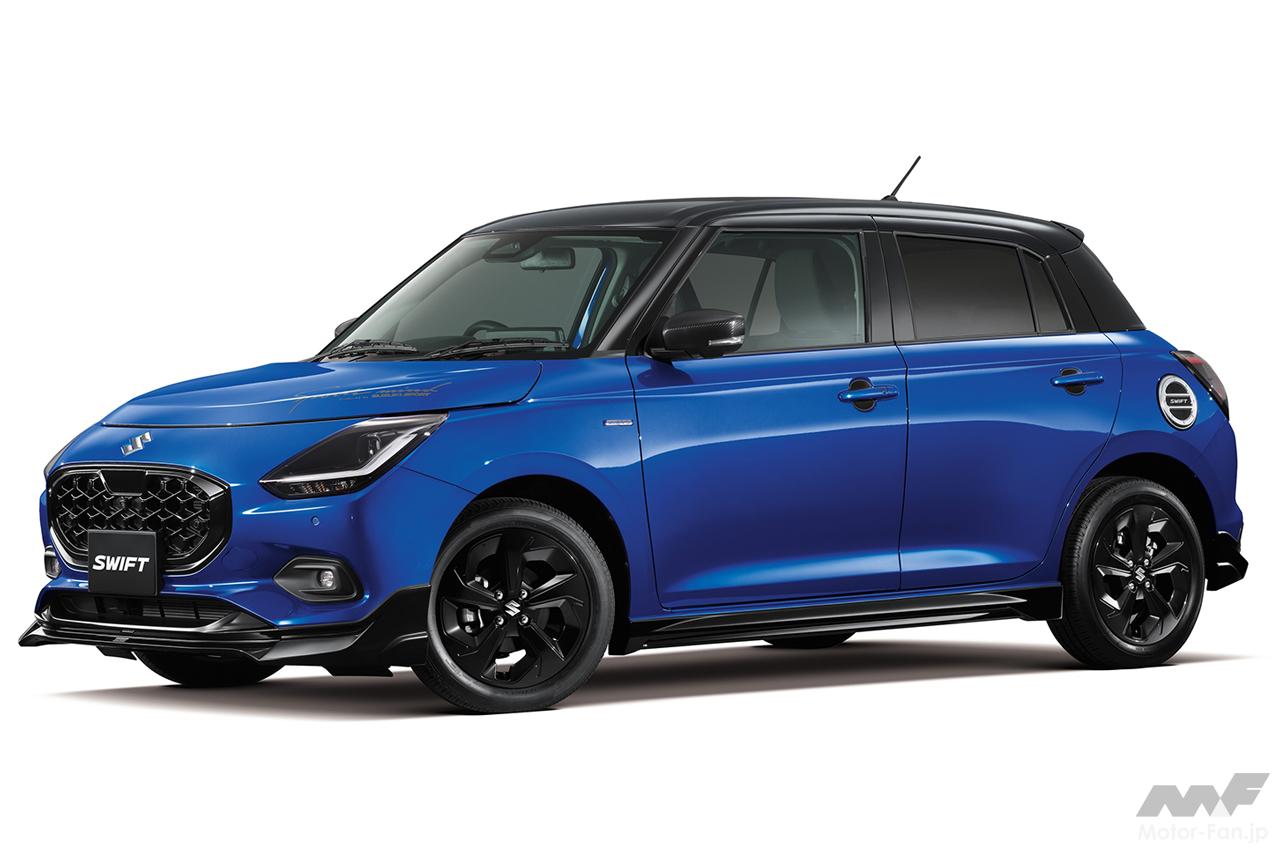 スズキ・スイフト用のAWIN製「SUZUKI SPORT ボディキット」がスズキ