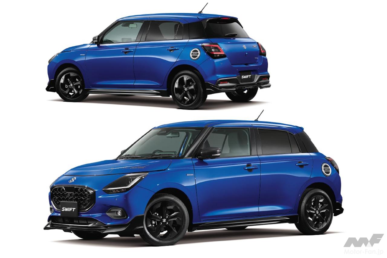 スズキ・スイフト用のAWIN製「SUZUKI SPORT ボディキット」がスズキ