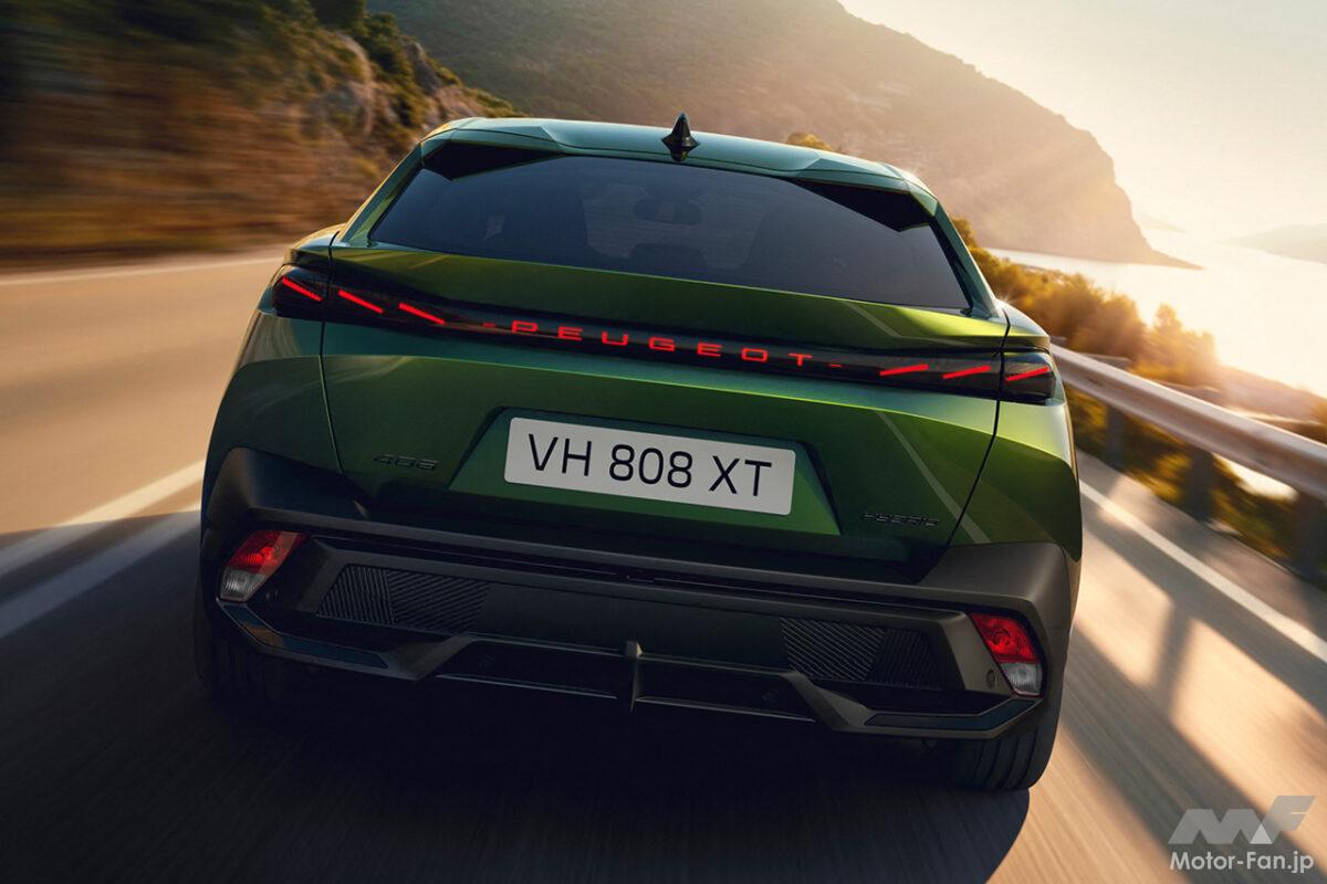 プジョーのクーペSUV「408 GTハイブリッド」がマイナーチェンジでさらにイケメンに♪