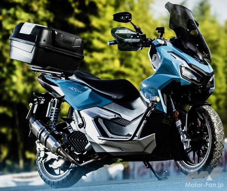 ADV160を冬場でも快適にロングツーリングに行ける仕様を考えるとこう ADV160を冬場でも快適にロングツーリングに行ける仕様を考えるとこう