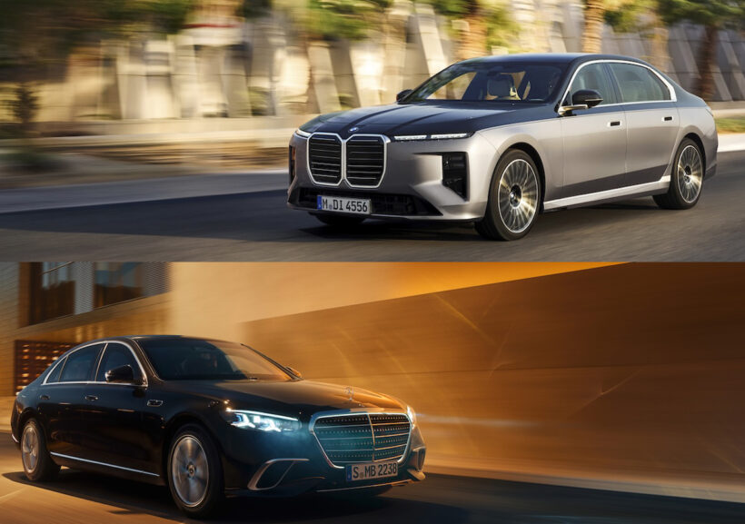 BMW 740d xDrive × Mercedes-Benz S 450 d 4MATIC