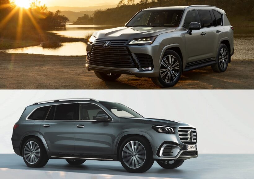 LEXUS LX700h × Mercedes-Benz GLS 450 d 4MATIC