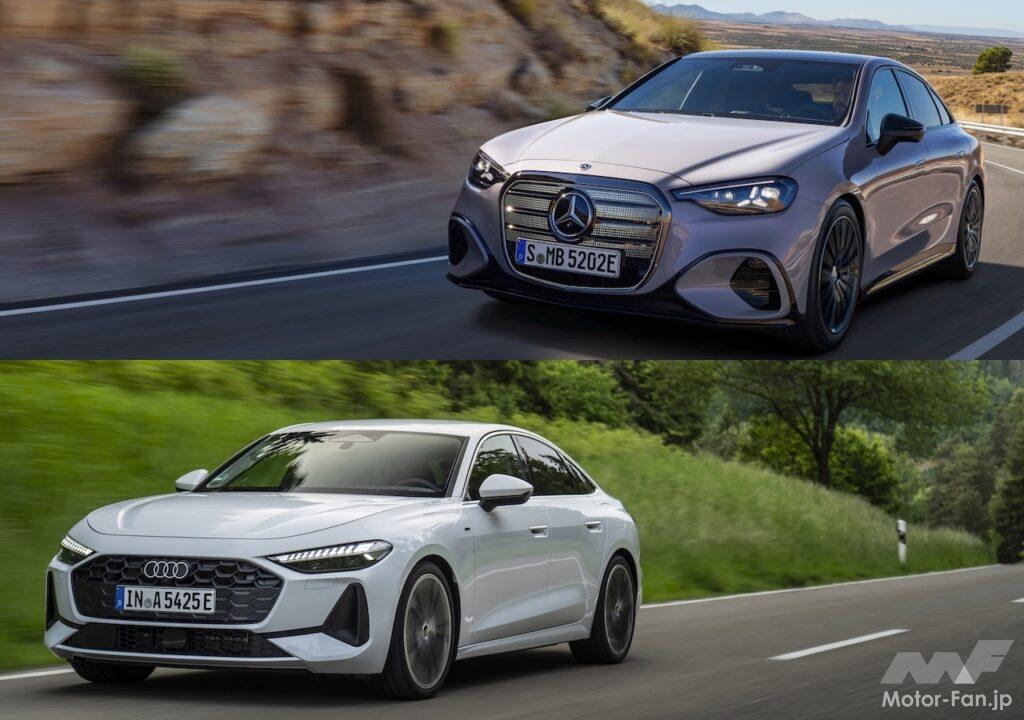 Mercedes-Benz C 400 4MATIC electric × Audi A5 TFSI e-hybrid quattro S line