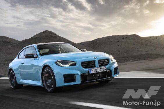 新型「BMW M2 M xDrive」の走行シーン。