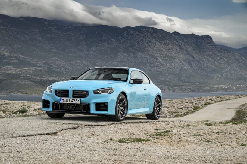 新型「BMW M2 M xDrive」のエクステリア。