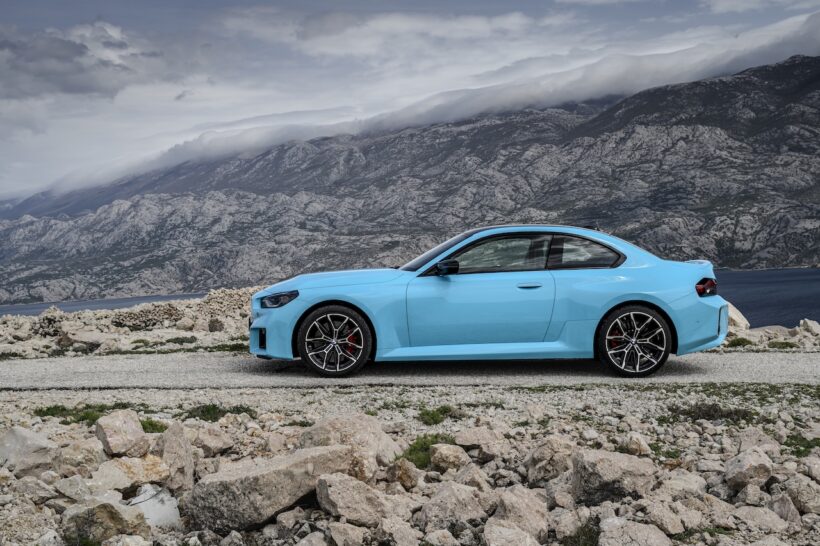 新型「BMW M2 M xDrive」のエクステリア。