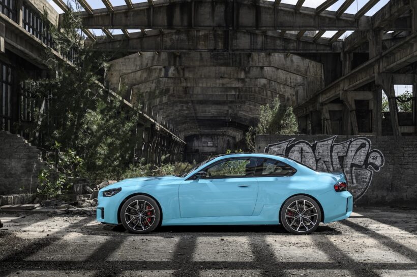 新型「BMW M2 M xDrive」のエクステリア。