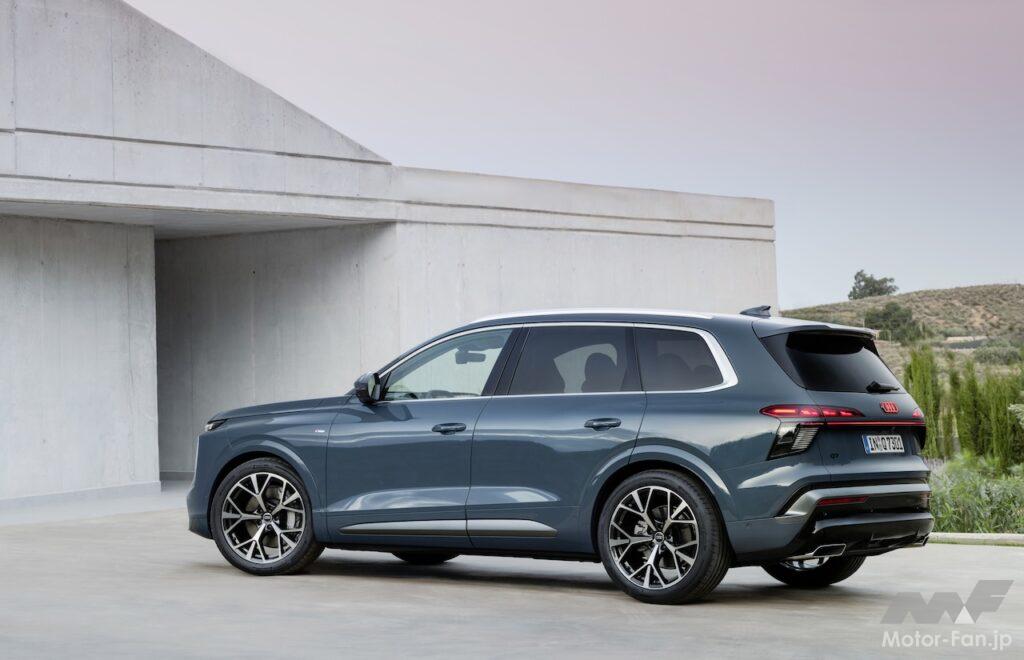 新型「アウディ Q7」のエクステリア。