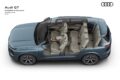 新型「アウディ Q7」のインテリア。