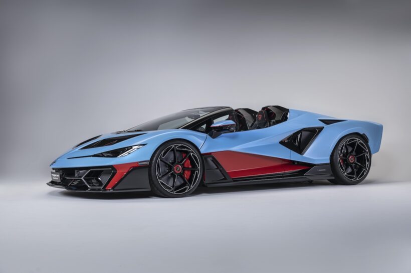フューオフモデル最新作「ランボルギーニ フェノメノ ロードスター」のエクステリア。