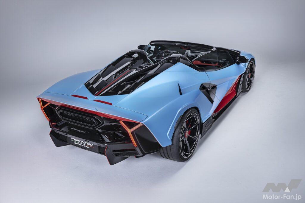 フューオフモデル最新作「ランボルギーニ フェノメノ ロードスター」のエクステリア。