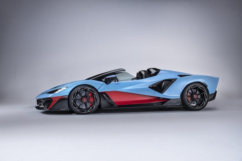 フューオフモデル最新作「ランボルギーニ フェノメノ ロードスター」のエクステリア。