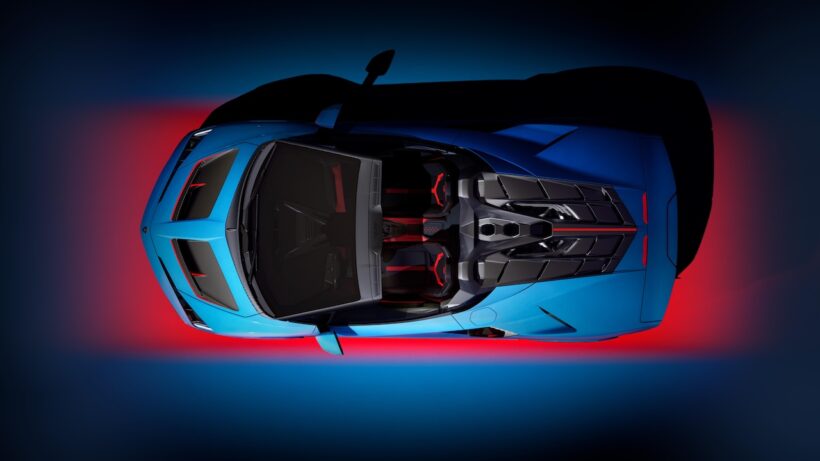 フューオフモデル最新作「ランボルギーニ フェノメノ ロードスター」のエクステリア。