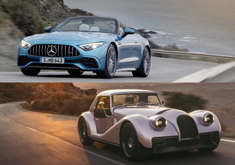MORGAN Supersport × Mercedes-AMG SL 43
