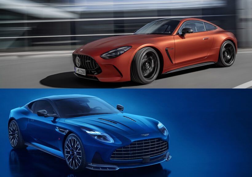Aston Martin DB12 S × Mercedes-AMG GT 63 S E PERFORMANCE