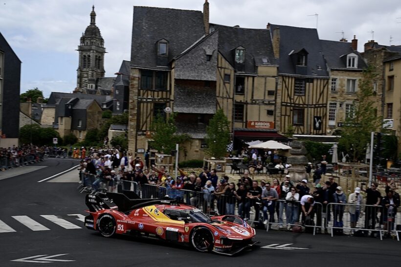 6月9日にル・マン24時間レースに向けた、公式車検が行われ、3台のフェラーリ 499Pが登場した。