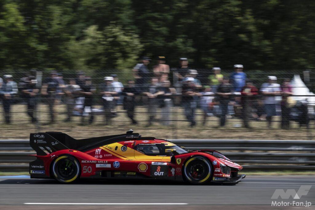 6月9日にル・マン24時間レースに向けた、公式車検が行われ、3台のフェラーリ 499Pが登場した。