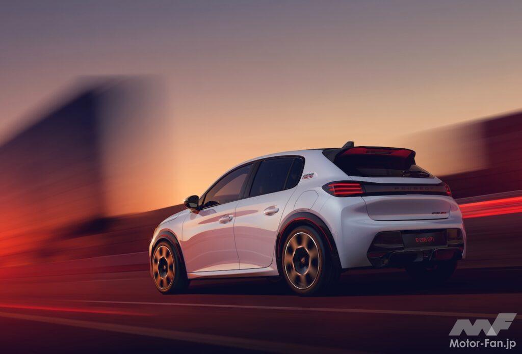 プジョーは初のフル電動パワートレイン搭載「GTi」モデル、「E‑208 GTi」を販売する。
