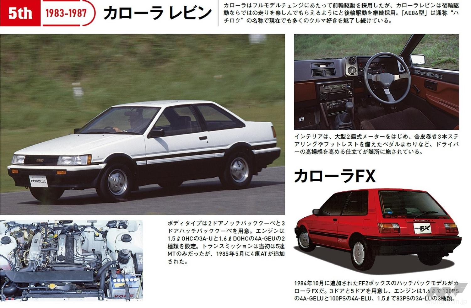 大衆車の頂点を目指せ！歴代トヨタ「カローラ」中、ゴージャス度高めな