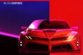 「BMW M コンセプト ノイエ クラッセ」のデザインスケッチ。