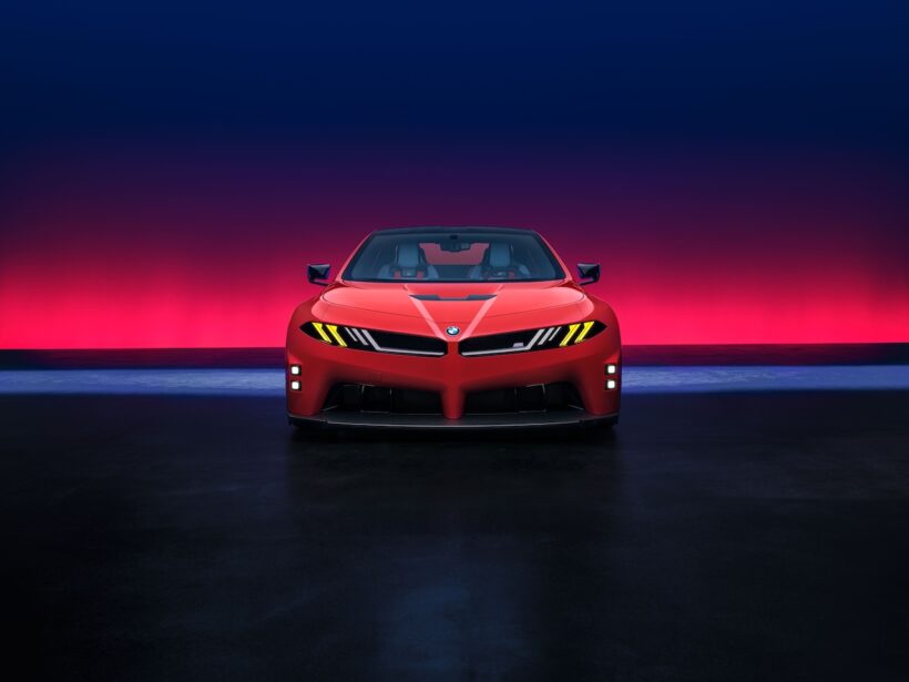 「BMW M コンセプト ノイエ クラッセ」のエクステリア。