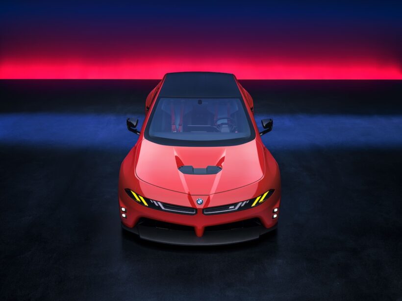 「BMW M コンセプト ノイエ クラッセ」のエクステリア。