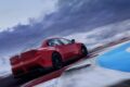 「BMW M コンセプト ノイエ クラッセ」の走行シーン。