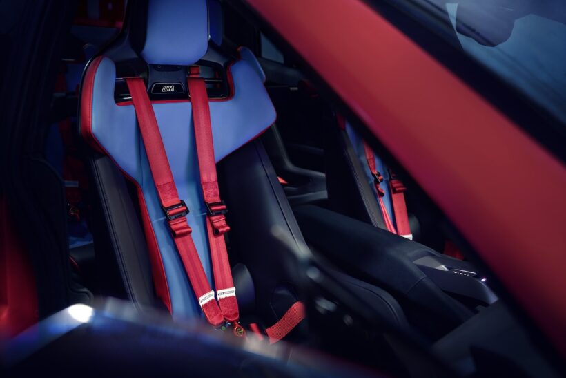 「BMW M コンセプト ノイエ クラッセ」のコクピット。
