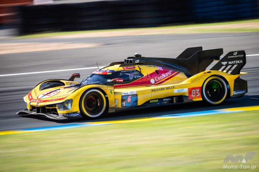 サテライトチームながらも昨年のル・マンで総合優勝を果たした499P 83号車。連覇を狙ったが、7位に終わっている。