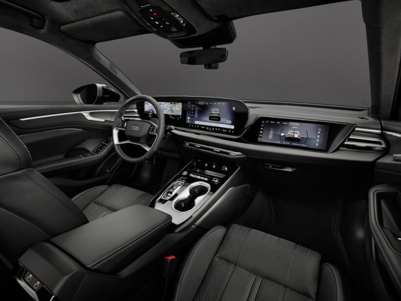 5代目「アウディ A6 オールロード」のインテリア。